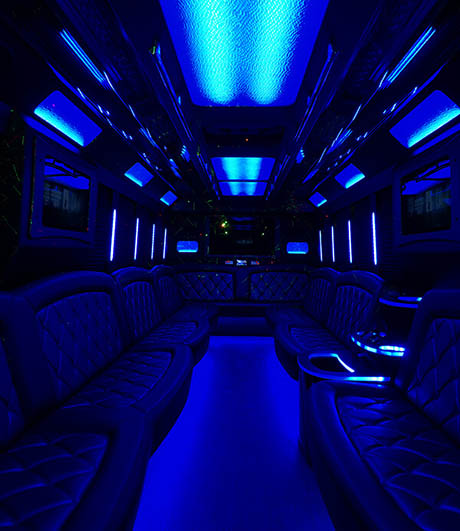 34 passenger rochester party bus rental