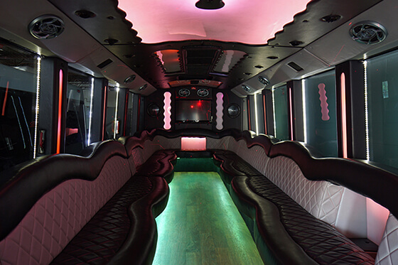 big bus interior